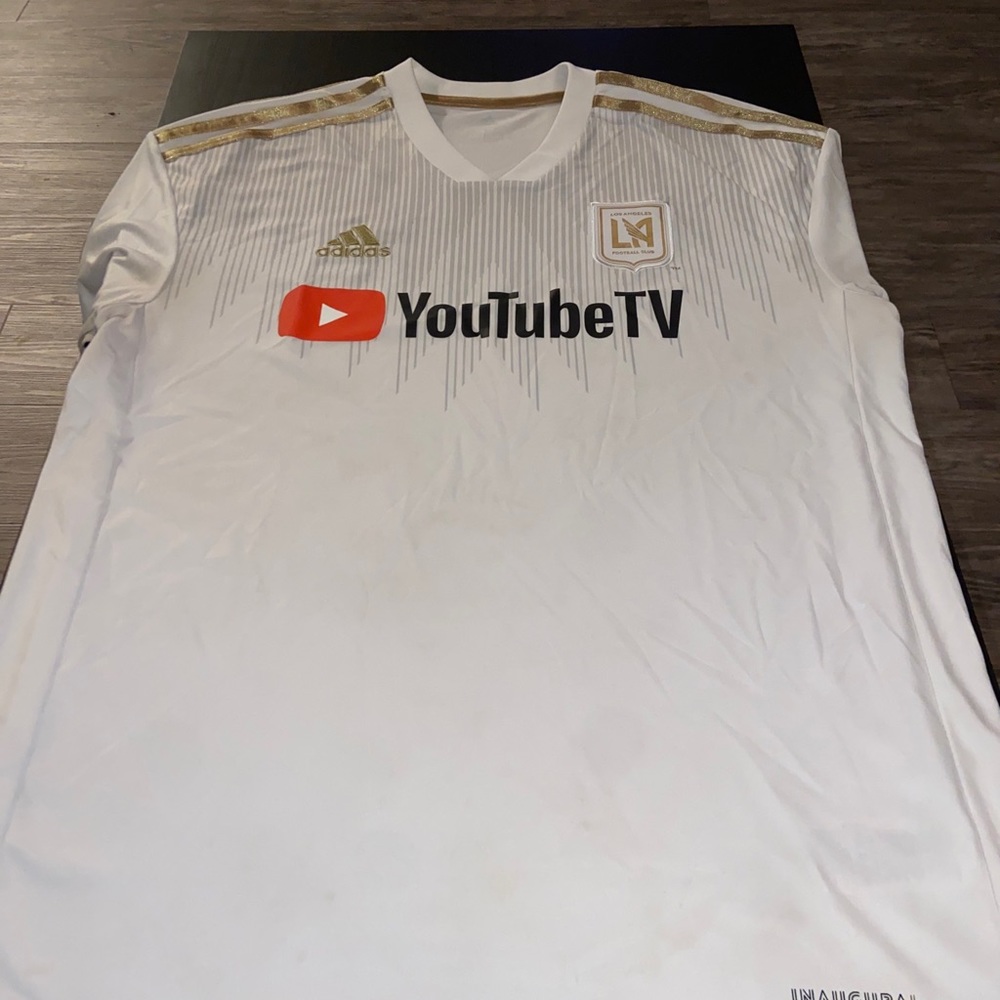 Adidas 18/19 Los Angeles FC Away Jersey LAFC MLS Inaugural Season Men’s Large